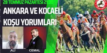 29 Temmuz Salı ANKARA ve KOCAELİ Koşu Yorumları