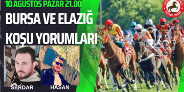 9 Ağustos Cumartesi ANKARA ve İZMİR Koşu Yorumları